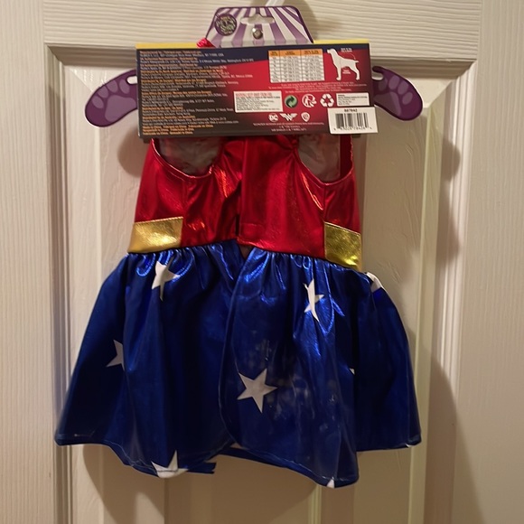 Wonder Woman Dog Costume - Picture 2 of 6
